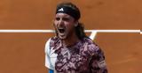 Τιμ - Τσιτσιπάς 1-2, Πρόκριση, Στέφανο,tim - tsitsipas 1-2, prokrisi, stefano