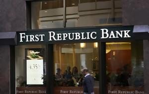 First Republic Bank, Κατέρρευσε, – Ανέλαβε, Πολιτεία, First Republic Bank, katerrefse, – anelave, politeia