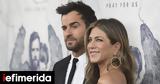 Τζάστιν Θερού, Τζένιφερ Άνιστον,tzastin therou, tzenifer aniston