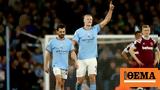 Premier League, Θρυλικός Χάαλαντ, Σίτι, 3-0, Γουεστ Χαμ - Δείτε,Premier League, thrylikos chaalant, siti, 3-0, gouest cham - deite