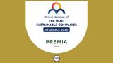 Premia Properties, Most Sustainable Companies,Greece