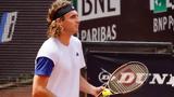 Rome Masters, Έπιασε, Ρώμη, Τσιτσιπάς,Rome Masters, epiase, romi, tsitsipas