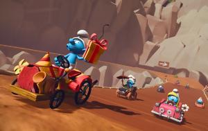 Smurfs Kart, Στρουμφογκάζια, PlayStationXbox, Smurfs Kart, stroumfogkazia, PlayStationXbox