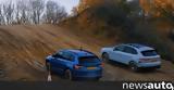 Skoda Kodiaq, Porsche Cayenne,+video