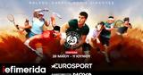 127o Roland Garros, Grand Slam, Τσιτσιπά, Σάκκαρη, Eurosport, Nova,127o Roland Garros, Grand Slam, tsitsipa, sakkari, Eurosport, Nova