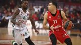 20η, Ολυμπιακός, Παναθηναϊκός, Basket League,20i, olybiakos, panathinaikos, Basket League