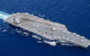 USS Gerald R, Ford, Σούδα, Τούρκους, USS Gerald R, Ford, souda, tourkous