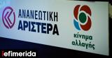 Ανανεωτική Αριστερά, ΠΑΣΟΚ,ananeotiki aristera, pasok