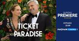 Hollywood, George Clooney Julia Roberts, Sunday Premiere Ticket,Paradise, Nova