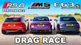 Audi RS6 Performance Vs BMW M5 Competition Vs AMG E63 S,