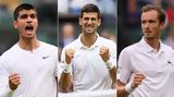 ATP Rankings, Τρεις, Νο1, Wimbledon,ATP Rankings, treis, no1, Wimbledon