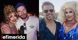 Ματ Ντέιμον, Χέμσγουορθ, Μύκονο -Δείτε,mat nteimon, chemsgouorth, mykono -deite