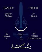Greek Night,Loca