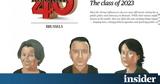Politico, Δεύτερος, Power 40 –, Class, 2023, ΕΛΚ Θανάσης Μπακόλας,Politico, defteros, Power 40 –, Class, 2023, elk thanasis bakolas