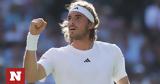 Στέφανος Τσιτσιπάς, Διπλή, Wimbledon -, Τζέρε,stefanos tsitsipas, dipli, Wimbledon -, tzere