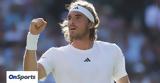 Στέφανος Τσιτσιπάς, Διπλή, Wimbledon |, Τζέρε,stefanos tsitsipas, dipli, Wimbledon |, tzere