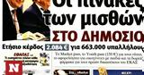 Πρωτοσέλιδα, Αυξήσεις, Δημόσιο, Μητσοτάκη-Ερντογάν,protoselida, afxiseis, dimosio, mitsotaki-erntogan
