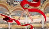 Παρίσι, Υπερθέαμα, Galerie Lafayette, Christian Louboutin,parisi, ypertheama, Galerie Lafayette, Christian Louboutin