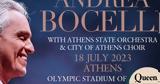 Andrea Bocelli Live, Concert, Τρίτη 18 Ιουλίου 2023, Ολυμπιακό Στάδιο Αθήνας,Andrea Bocelli Live, Concert, triti 18 iouliou 2023, olybiako stadio athinas