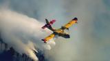 Τέσσερα Canadair, Γαλλία, Ιταλία,tessera Canadair, gallia, italia