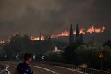 Φωτιά, Λουτράκι Δερβενοχώρια Ρόδο, Σκληρή,fotia, loutraki dervenochoria rodo, skliri