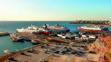 Greek Ports, Increased, Piraeus,Rafina, July