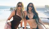 Kim Kardashian,Khloe Tristan Thompson