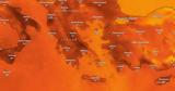 Θερμοκρασίες, Κελσίου, Αιγαίο,thermokrasies, kelsiou, aigaio