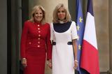 Brigitte Macron, Jill Biden, Κοινή,Brigitte Macron, Jill Biden, koini