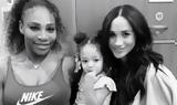 Meghan Markle, Άφαντη, Serena Williams,Meghan Markle, afanti, Serena Williams