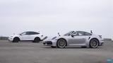 Porsche 911 Turbo S,Tesla Model X Plaid 1 020 PS