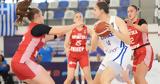 Ελλάδα-Κροατία 77-81, Νέες Γυναίκες 10ες, Eurobasket Β,ellada-kroatia 77-81, nees gynaikes 10es, Eurobasket v