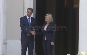 Συνάντηση Μητσοτάκη – Μποργιάνα Κρίστο – Απόψε, Δυτικών Βαλκανίων, synantisi mitsotaki – borgiana kristo – apopse, dytikon valkanion