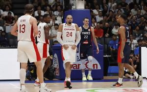Καναδάς, Γαλλία, Μουντομπάσκετ 2023, kanadas, gallia, mountobasket 2023