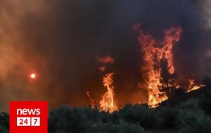 Φωτιά, Παιανία – Κινητοποίηση, Πυροσβεστικής, fotia, paiania – kinitopoiisi, pyrosvestikis