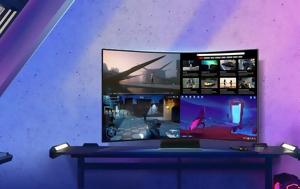 Samsung Odyssey Neo G9 57”, Dual UHD Gaming Monitor