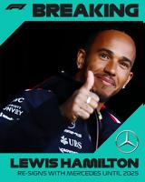 Mercedes, Hamilton,2025