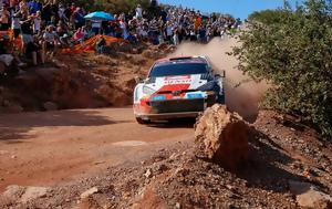 ΕΚΟ Ράλλυ Ακρόπολις - SS12, Δράμα, Ogier, Rovanpera, eko rally akropolis - SS12, drama, Ogier, Rovanpera