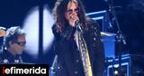 Aerosmith, Αναβάλλουν, Στίβεν Τάιλερ,Aerosmith, anavalloun, stiven tailer