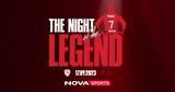 The Night, Legend, Βασίλη Σπανούλη, Novasports,The Night, Legend, vasili spanouli, Novasports