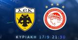 ΑΕΚ - Ολυμπιακός, Stoiximan Super League, COSMOTE TV,aek - olybiakos, Stoiximan Super League, COSMOTE TV