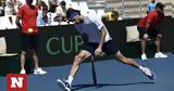 Davis Cup, Λύγισε, Στέφανος Τσιτσιπάς, Ελλάδας, Σλοβακία, 3-1,Davis Cup, lygise, stefanos tsitsipas, elladas, slovakia, 3-1