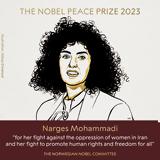 Νόμπελ Ειρήνης 2023, Ιρανή, Ναργκίς Μοχαμαντί,nobel eirinis 2023, irani, nargkis mochamanti