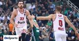 Euroleague Παναθηναϊκός - Ολυμπιακός 78-88, Πήραν …,Euroleague panathinaikos - olybiakos 78-88, piran …