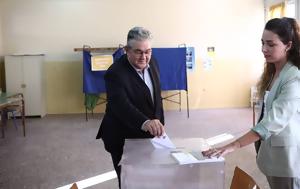 Αυτοδιοικητικές, Ψήφισε, Δημήτρης Κουτσούμπας, Λαϊκής Συσπείρωσης, aftodioikitikes, psifise, dimitris koutsoubas, laikis syspeirosis