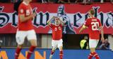 Αζερμπαϊτζάν - Αυστρία 0-1, Πήρε, Euro 2024,azerbaitzan - afstria 0-1, pire, Euro 2024