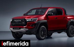 Επίσημο, Αυτό, Toyota Hilux GR Sport II, episimo, afto, Toyota Hilux GR Sport II