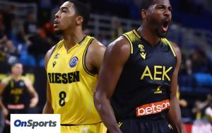 Basketball Champions League ΑΕΚ – Λούντβιγκσμπουργκ 84-79, Basketball Champions League aek – lountvigksbourgk 84-79