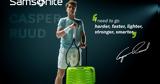 Tennis Casper Ruud Παγκόσμιος Πρεσβευτής, Samsonite,Tennis Casper Ruud pagkosmios presveftis, Samsonite