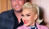 Gwen Stefani, Απέκτησε, Walk, Fame –, Blake Shelton,Gwen Stefani, apektise, Walk, Fame –, Blake Shelton